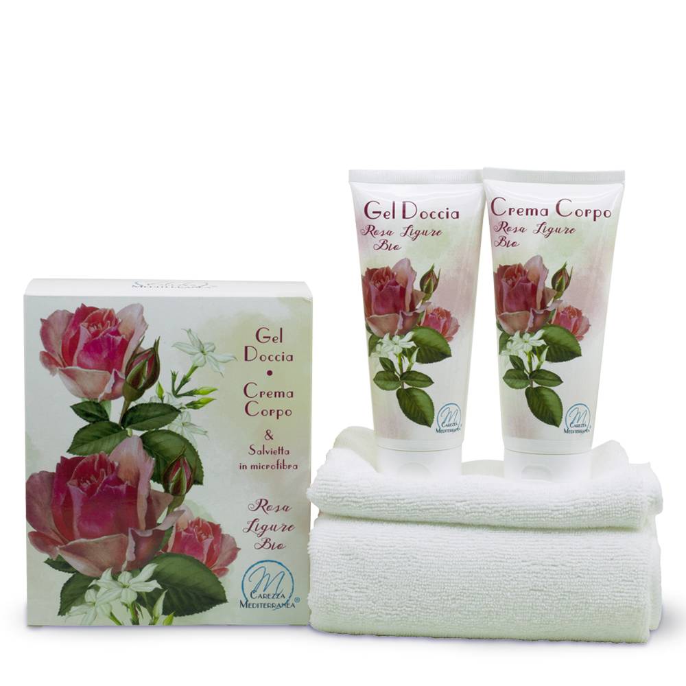 Pilogen Carezza Confezione regalo Rosa Ligure - Carezza Mediterranea