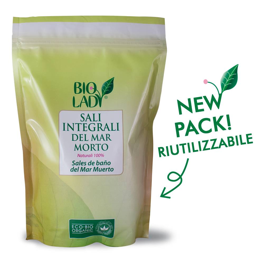 Pilogen Carezza Sali Integrali del Mar Morto 650g - Bio Lady