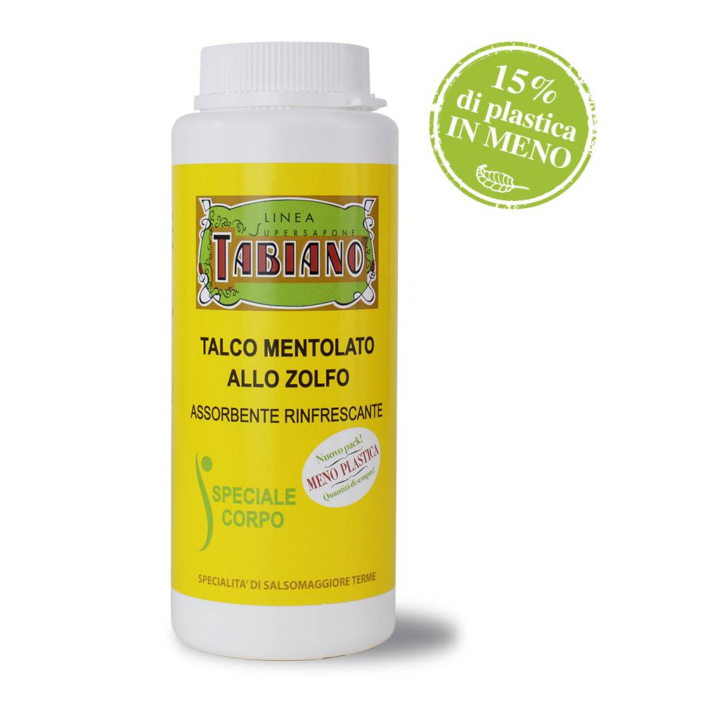 Pilogen Carezza Talco Mentolato allo Zolfo 150g - Linea Supersapone Tabiano Hotsell