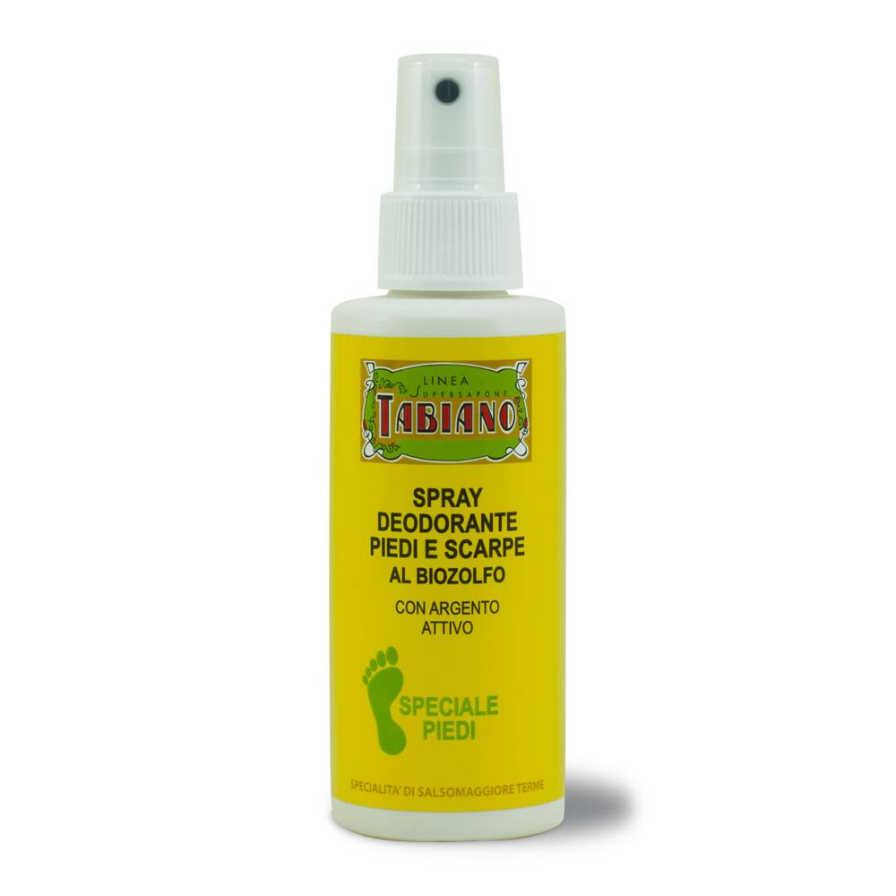 Pilogen Carezza Spray Deodorante Piedi e Scarpe 100ml - Linea Supersapone Tabiano Vendite Flash