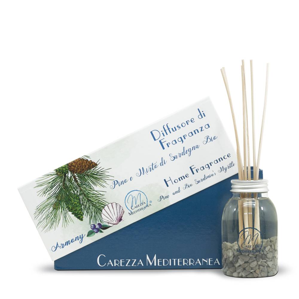 Pilogen Carezza Diffusore di Fragranza al Pino e Mirto di Sardegna 180ml - Carezza Mediterranea Vendita