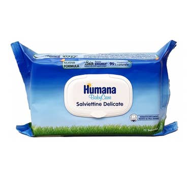 Clarins Humana Baby Salviette Delicate 72 Pezzi