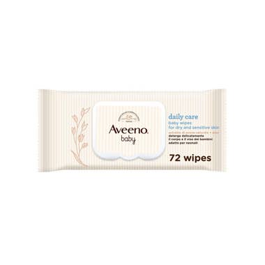 Clarins Aveeno Baby Daily Care Salviettine 72 Pezzi
