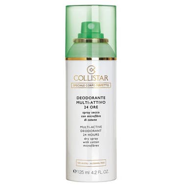 Clarins Collistar Deodorante Multi-Attivo 24 Ore Spray Secco Con Microfibre Di Cotone No Alcol 125ml Presa