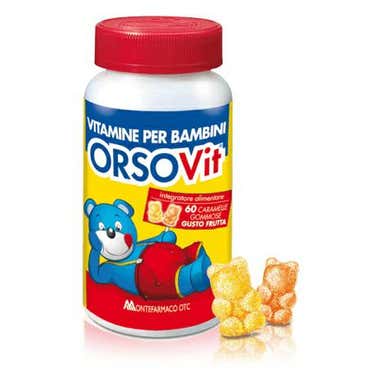 Clarins Orsovit Caramelle Gommose Senza Glutine 60 Pezzi