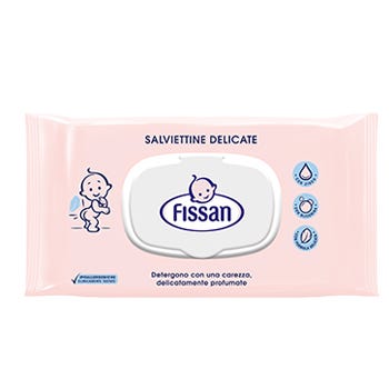 Clarins Fissan Salviette Delicate 65 Pezzi