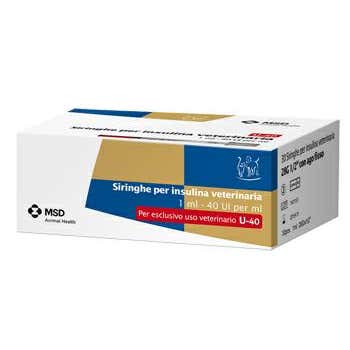 Clarins Siringa Insulina Veterinaria 40UI/ml 30pz