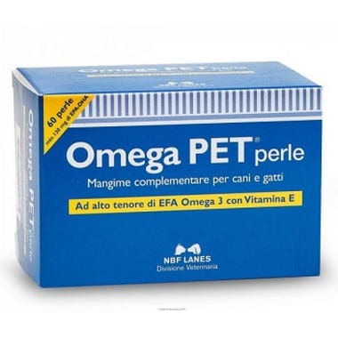 Clarins Omega Pet Mangime Complementare Per Cani E Gatti 60 Perle