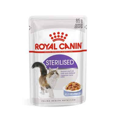 Clarins Royal Canin Sterilised Umido Per Gatti Sterilizzati Jelly Bustina 85g
