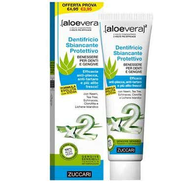Clarins AloeVera2 Dentifricio Sbiancante Protettivo Stevia 100ml