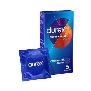 Clarins Durex Settebello XL 5 Preservativi
