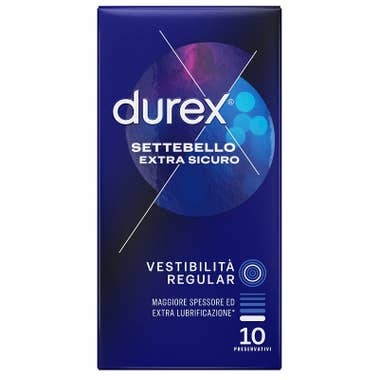 Clarins Durex Settebello Extra Sicuro Regular 10 Preservativi