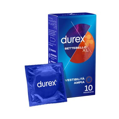 Clarins Durex Settebello Vestibilità Ampia XL 10 Preservativi