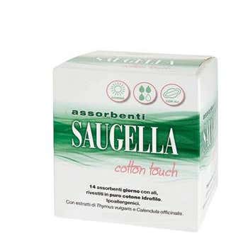 Clarins Saugella Cotton Touch Assorbenti Giorno 14 pezzi