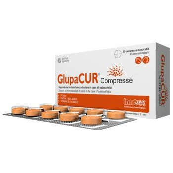 Clarins Glupacur Mangime Complementare Cani/Gatti 30 Compresse Masticabili Fino al 60% di sconto