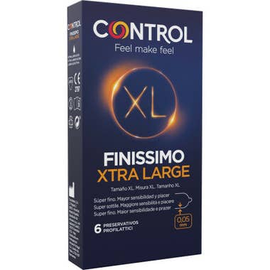 Clarins Control Preservativi Finissimo Original XL 6 Pezzi