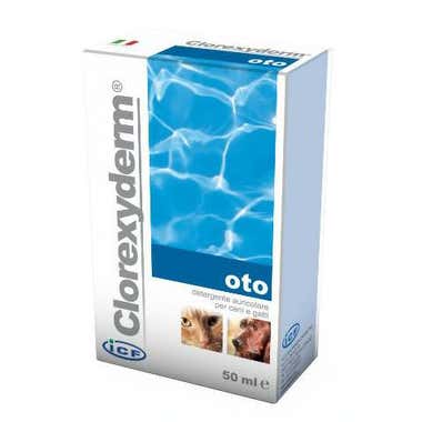 Clarins Clorexyderm Oto Detergente Liquido Cani/Gatti 50ml
