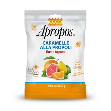Clarins Apropos Caramelle Alla Propoli Gusto Agrumi 50g Sconto di tempo limitato