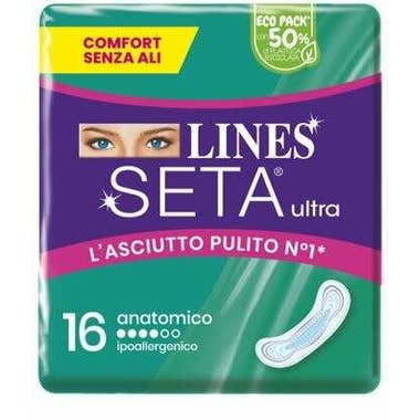 Clarins Lines Seta Ultra Assorbenti Anatomici 16 Pezzi