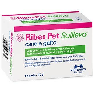 Clarins Nbf Lanes Ribes Pet Sollievo Blister Cane/Gatto 60 Perle Presa