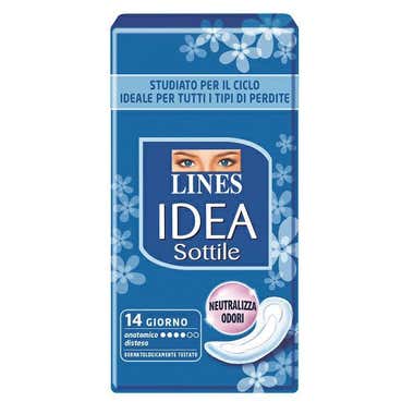 Clarins Lines Idea Sottile Anatomico Disteso 14 Assorbenti