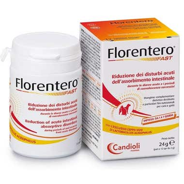 Clarins Candioli Florentero Fast Mangime Complementare Cane/Gatto Barattolo Da 12 Compresse Appetibili Da 2g Prezzo basso