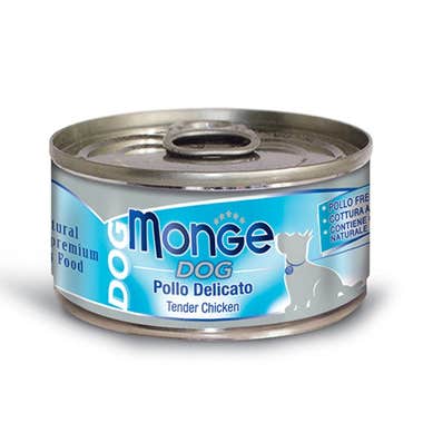 Clarins Monge Dog Pollo Delicato Cibo Umido Per Cani Adulti 95g