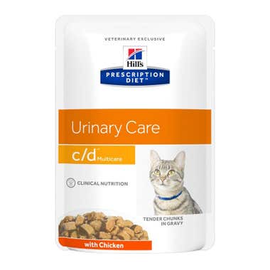 Clarins Hill's Prescription Diet C/D Urinary Gatto Pollo Bustina 85g