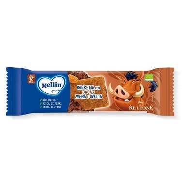 Clarins Mellin Bars Barretta Cacao Avena E Uvetta 20g 12Mesi+