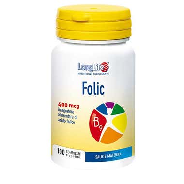 Clarins Longlife Folic 400mcg 100 Compresse