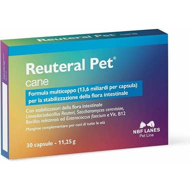 Clarins NBF Lanes Reuteral Pet Cane Probiotici 30 Capsule Fino al 65% di sconto