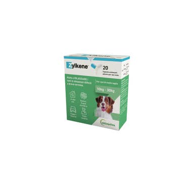 Clarins Zylkene Mangime Complementare per Cani 20 Capsule 225mg