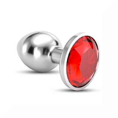 Clarins Crushious Plug Anale Bijou Gioiello Rosso Medio
