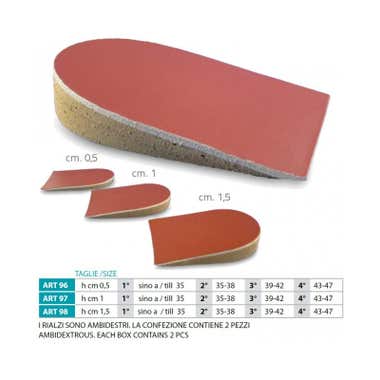 Clarins Orione Ok Ped 98 Rialzo Tallone H 1 5cm Taglia 2 Fino al 55% di sconto