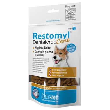 Clarins Restomyl Dentalcroc Supporto Nutrizionale Cani 60g Cyber Monday