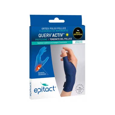 Clarins Epitact Querv'Activ Tendinite Del Pollice Taglia S Mano Sinistra